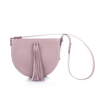 Geanta RENA lila din piele naturala, model Josie RNL260-19N