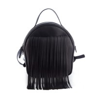 Rucsac negru din piele naturala