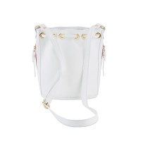 Sac alb RENA din piele naturala model Saya RNM112-13N